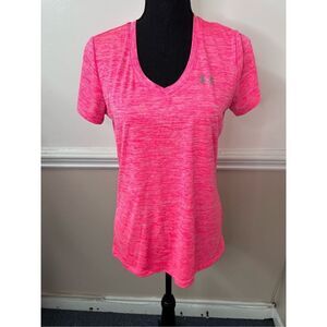 Under Armour Pink Athletic Short Sleeve Tee Size Small